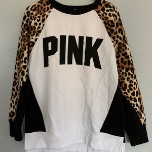 PINK VS, Leopard Sweater